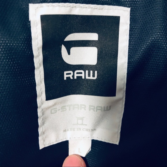 GSTAR RAW PUFFER JACKET WITH HOOD SIZE L - Picture 6 of 7